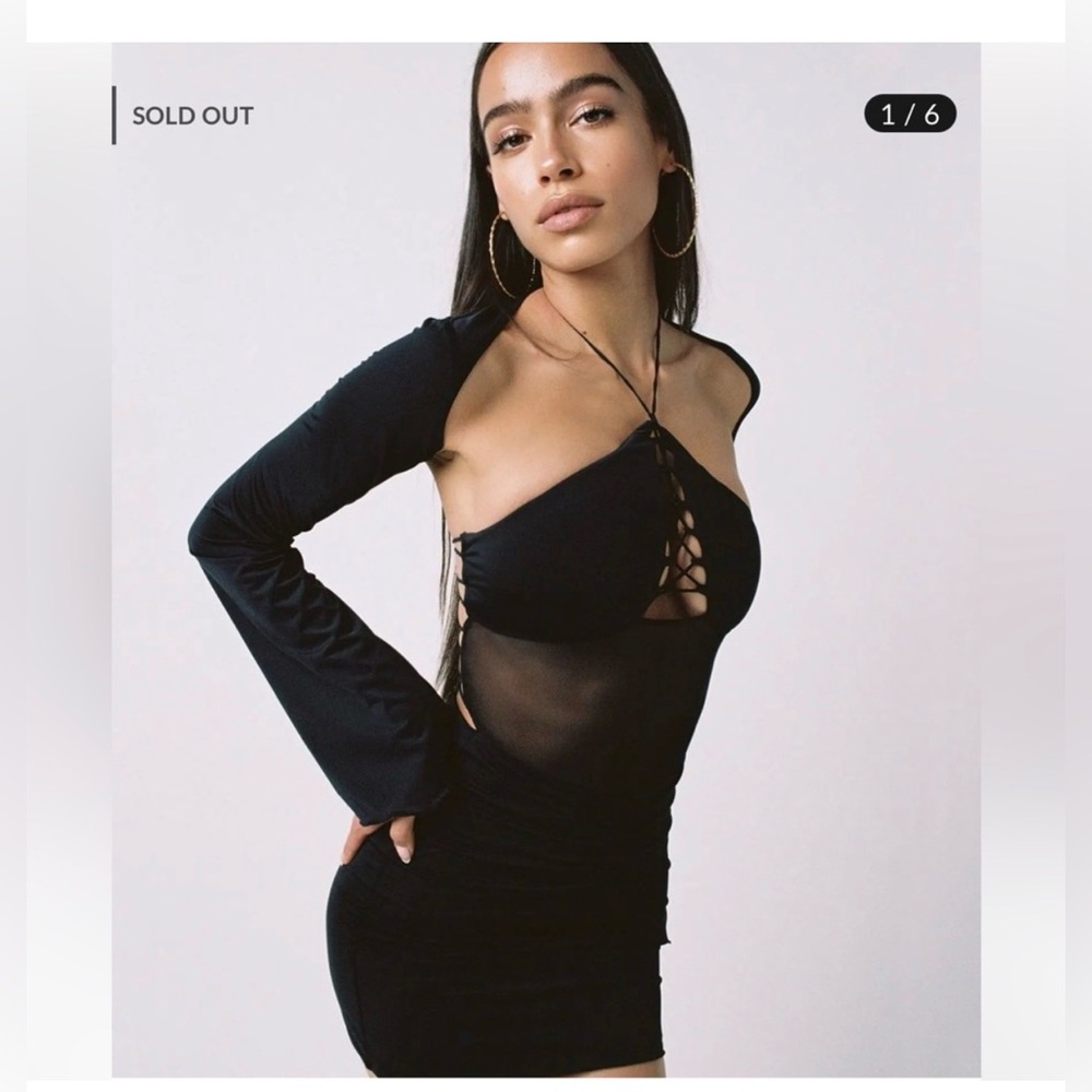 Tiger Mist Black Dress